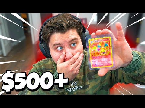 I pulled a $500+ CHARIZARD in my first Pokémon pack opening!