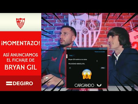 Bryan Gil anuncia su propio fichaje con el Sevilla FC 😱