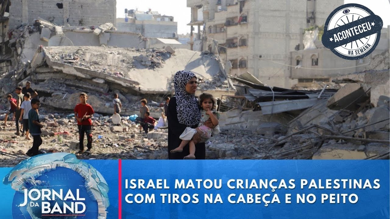 Israel matou crianças palestinas com tiros na cabeça e no peito | Aconteceu na Semana