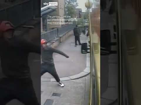 Thief steals from ambulance