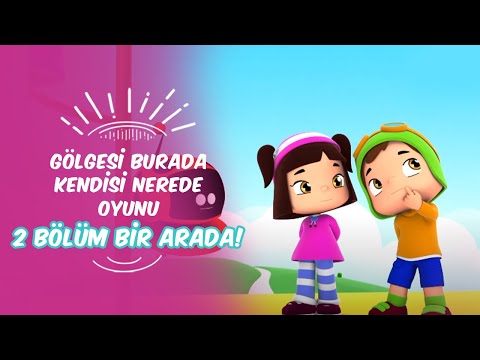 Gölgesi Burada Kendisi Nerede Oyunu🤷‍♀️🤷‍♂️ Leliko ve Pisi İle 2 Bölüm Bir Arada | Düşyeri