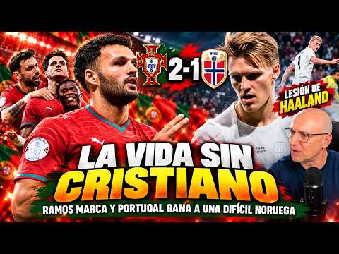 PORTUGAL <strong>GANA</strong> SIN CRISTIANO: RAMOS RESPONDE Y HAALAND SE LESIONA.