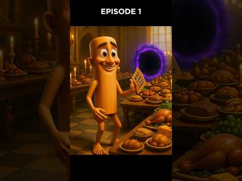 EPS 1 | TUNG TUNG SAHUR TERHISAP PORTAL TIBA TIBA... #tungtungsahur #animation #cartoo #funny#shorts