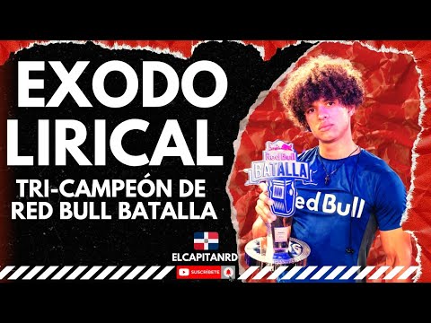 Exodo Lirical es Tri Campeon de Red Bull Batalla