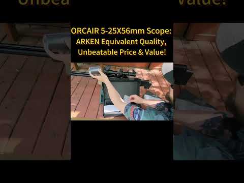5-25X56mm Scope: ARKEN Equivalent Quality, Unbeatable Price & Value!#scope #airsoft #ffp #optics