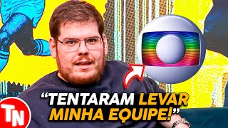 Casimiro nega que a CazéTV seja da Globo e manda INDIRETA para a emiss