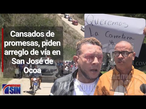 Moradores exigen respuesta del Gobierno