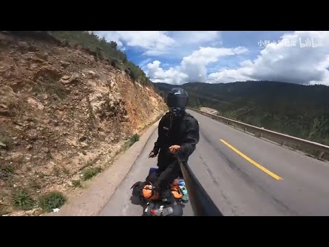 Continue Chaopo's vlog, a 2000km road trip to Tibet on Atlas Pro.