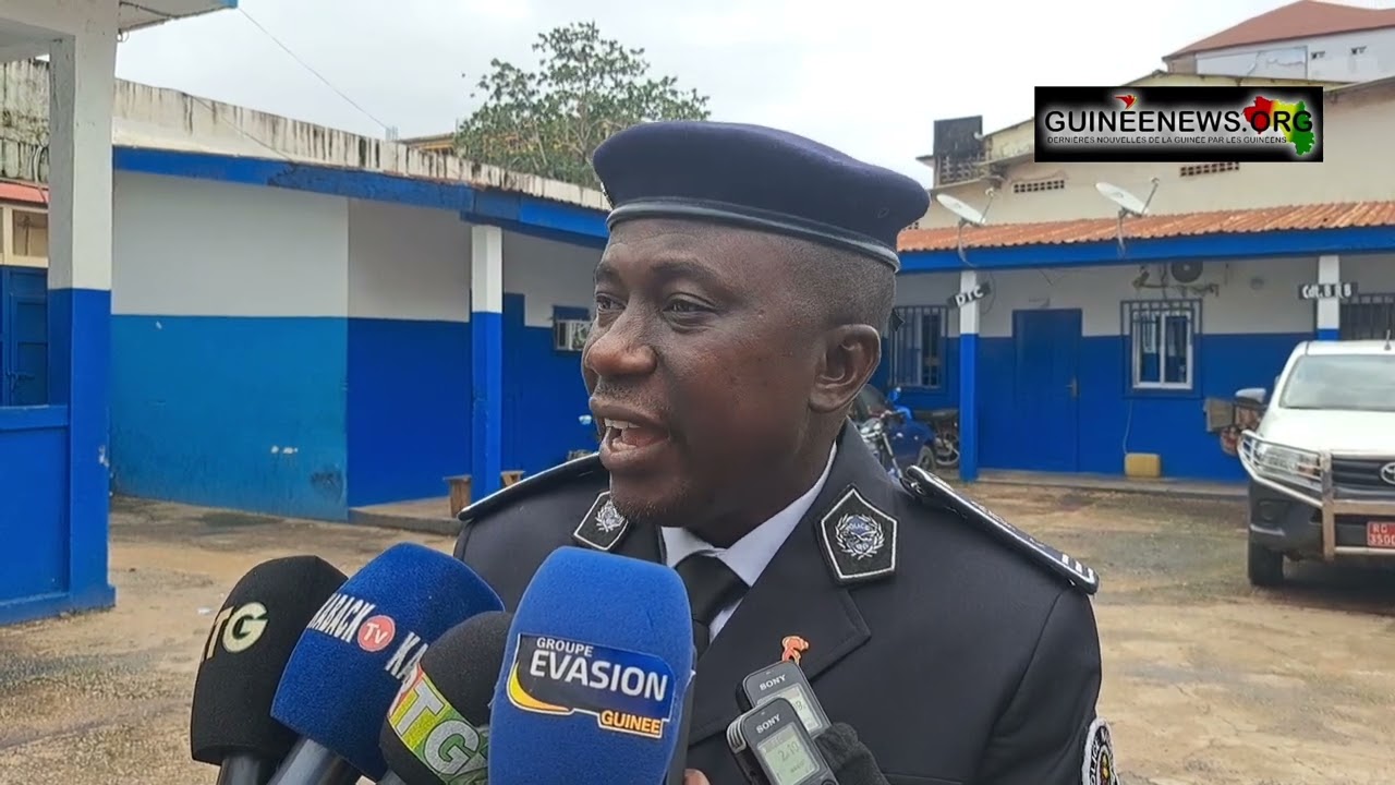 Guinée : une bande d'escrocs camenourais  au nom des Douanes démantelée par la police 