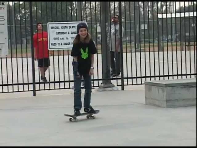 12 Year Old Girl Skateboarder, 2006