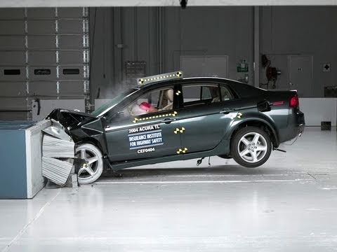 Видео краш-теста Acura Tl 2003 - 2008