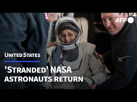 'Stranded' NASA astronauts exit spacecraft after reaching Earth | AFP