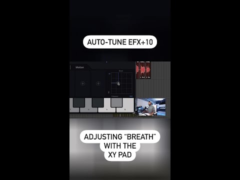 Auto-Tune EFX+ 10 XY Pad in Action