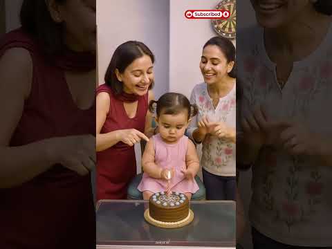 Devanshi ka birthday | #shorts #ytshorts #shortsfeed #ai #youtubeshorts #cute