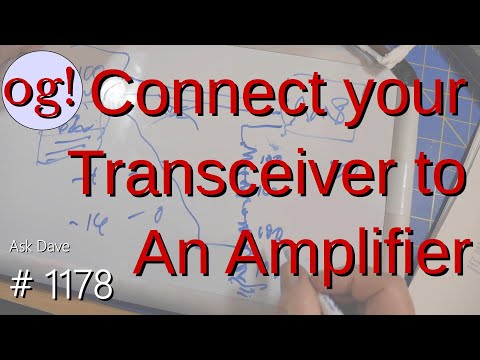 Connect your Transceiver to an Amplifier (#1178)