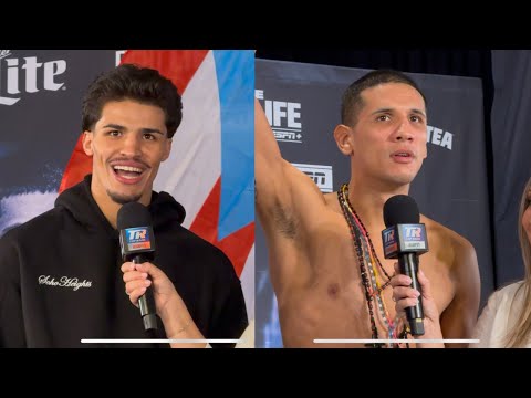 XANDER ZAYAS & JORGE GARCIA TRADE FINAL WORDS AFTER WEIGH IN