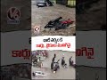 Telangana Floods: Heavy Rain Submerges Cars and Bikes | V6 News - 02:53 min - News - Video