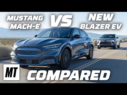 Ford Mustang Mach-E vs Chevrolet Blazer RS: Electric SUV Showdown