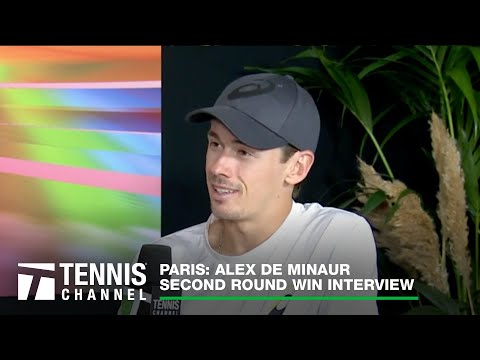 Alex de Minaur Gets Real Honest About his Golf Skills | 2023 Paris Second Round Win Interview