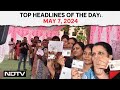 Lok Sabha Election Updates | Phase 3 Voting Begins | Top Headlines Of The Day: May 7, 2024