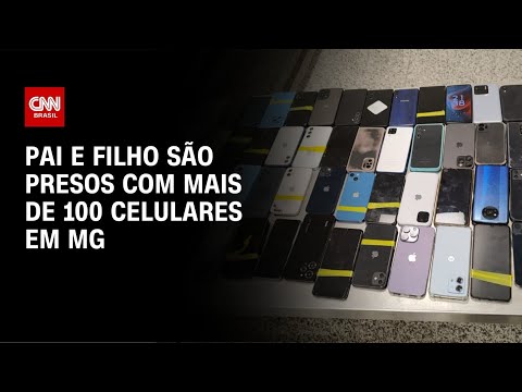 ​Pai e filho são presos em aeroporto com mais de 100 celulares | CNN 360°