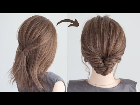 結婚式におすすめの大人可愛いヘアアレンジ / Easy and Cute Hairstyle for Wedding Party