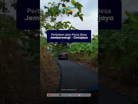 Jalan Jembarwangi–Cintajaya Sudah Mulus