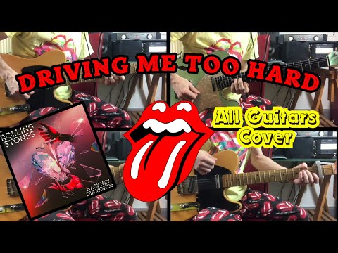 The Rolling Stones - Driving Me Too Hard (Hackney Diamonds) All Guitars Cover
