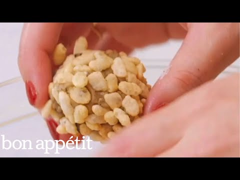 Use Puffed Rice To Give Chewy Cookies Some Crisp | Bon Appétit