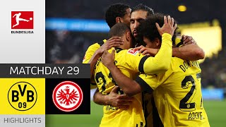 BVB on TOP of the League! | Borussia Dortmund — Frankfurt 4-0 | Highlights | Bundesliga 2022/23