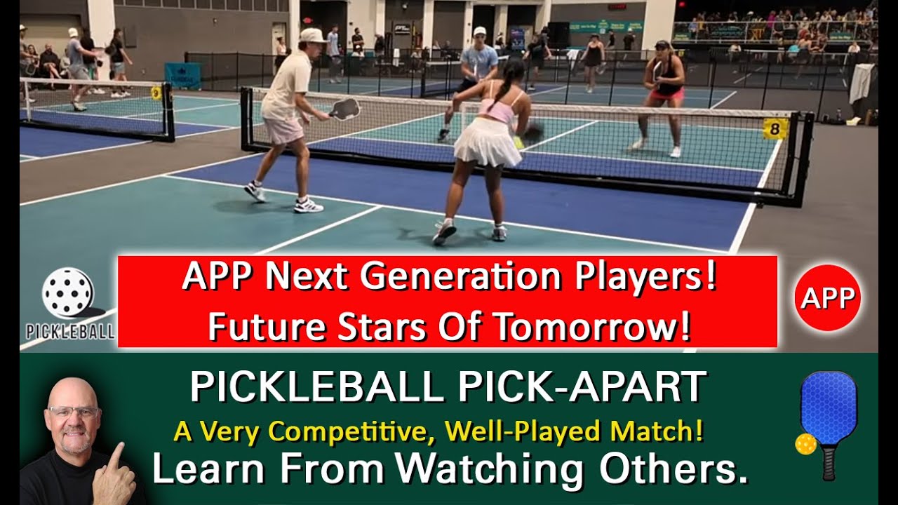 Pickleball! Why Are These Young Players Considered Future APP Stars? Watch And Find Out!