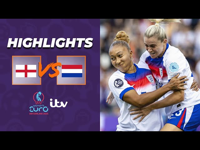 HIGHLIGHTS - England v Netherlands | Ruthless England show their class | UEFA Women’s EURO 2025