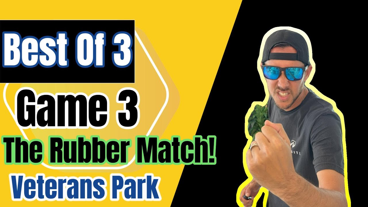 Pickleball @ Veterans Park Naples Florida Best of 3 MATCH 3 THE RUBBER MATCH! 4K HD wow!