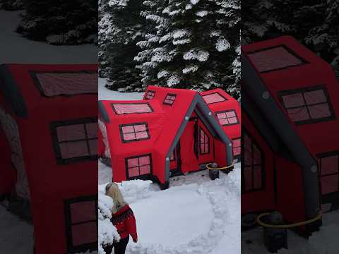 KIRMIZI MİNİ ŞİŞME VİLLAMIZ 🏡