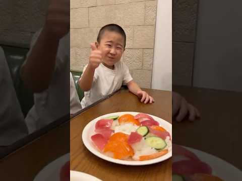 握り寿司作ってみたら凄いの出来た🍣