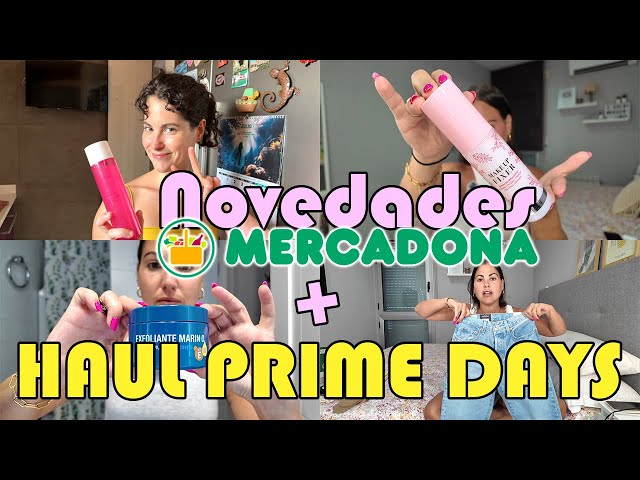 VLOG❤️ QUÍMICA analiza el NUEVO TÓNICO de MERCADONA💥 + HAUL Prime Days | Carla Wonderland
