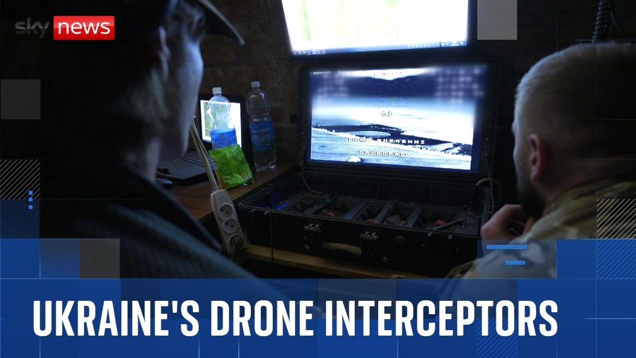 Meet the team charged with bringing down Russia's deadly Shahed drones | Ukraine War