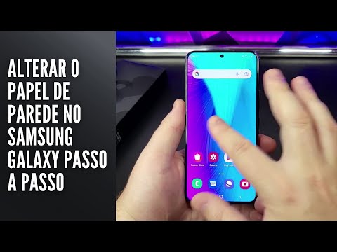 Alterar o Papel de Parede no Samsung Galaxy Passo a Passo