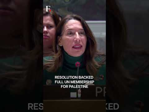 US Vetoes UNSC Resolution Backing Palestinian Membership | Subscribe to Firstpost
