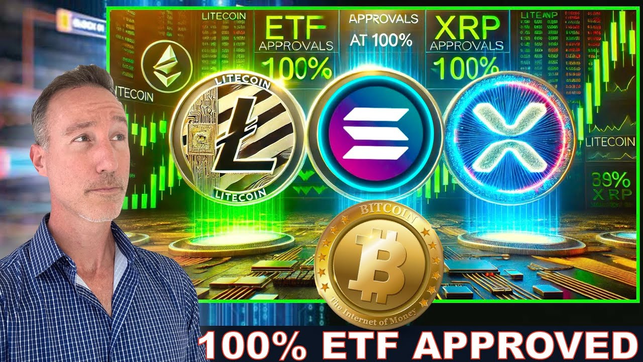 XRP, Solana & Litecoin 100% Chance of ETF Approval. Tether Buys BTC Billions & A.I. Crypto.