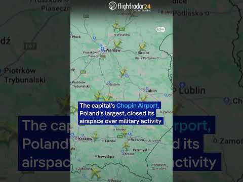 Polish airspace closed down following drone threat | DW News