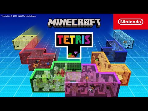 Minecraft x Tetris – DLC Trailer – Nintendo Switch