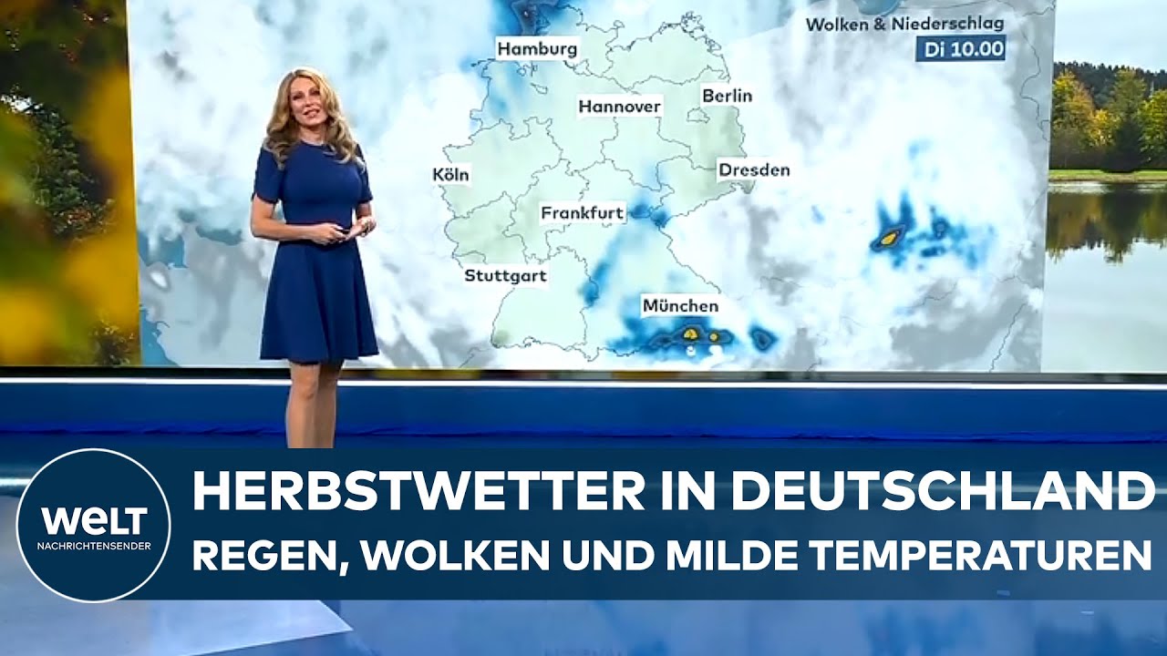 WETTER: Regen, Wolken und milde Temperaturen – Hochdruck nähert sich