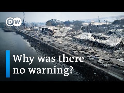 Anger in Hawaii over government response to fires, as death toll rises | DW News