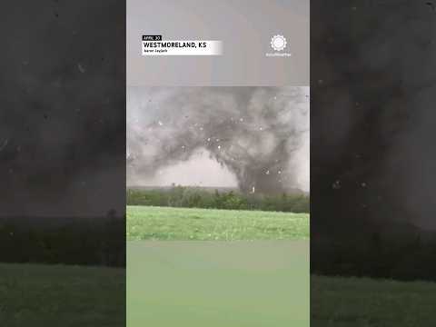 NEW Video of Close-Up Encounter With Kansas Tornado Apr. 30th