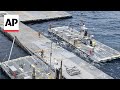 US military builds a pier in Gaza to deliver aid