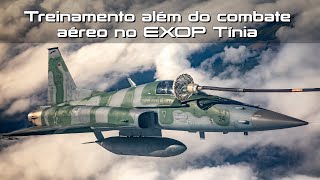 A segunda edição do Exercício Operacional Tínia, realizado até o dia 27 de novembro nas Alas 3 e 4, em Canoas e Santa Maria, no Rio Grande do Sul, tem como objetivo manter a operacionalidade da Força Aérea Brasileira e de seus Esquadrões Aéreos.