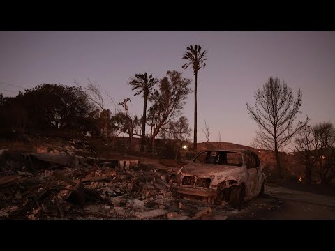 Scene of destruction as strong winds fuel wildfires near Los Angeles | AFP