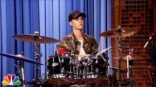 Justin Bieber and Questlove Drum-Off