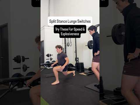 Split Stance Lunge Switches